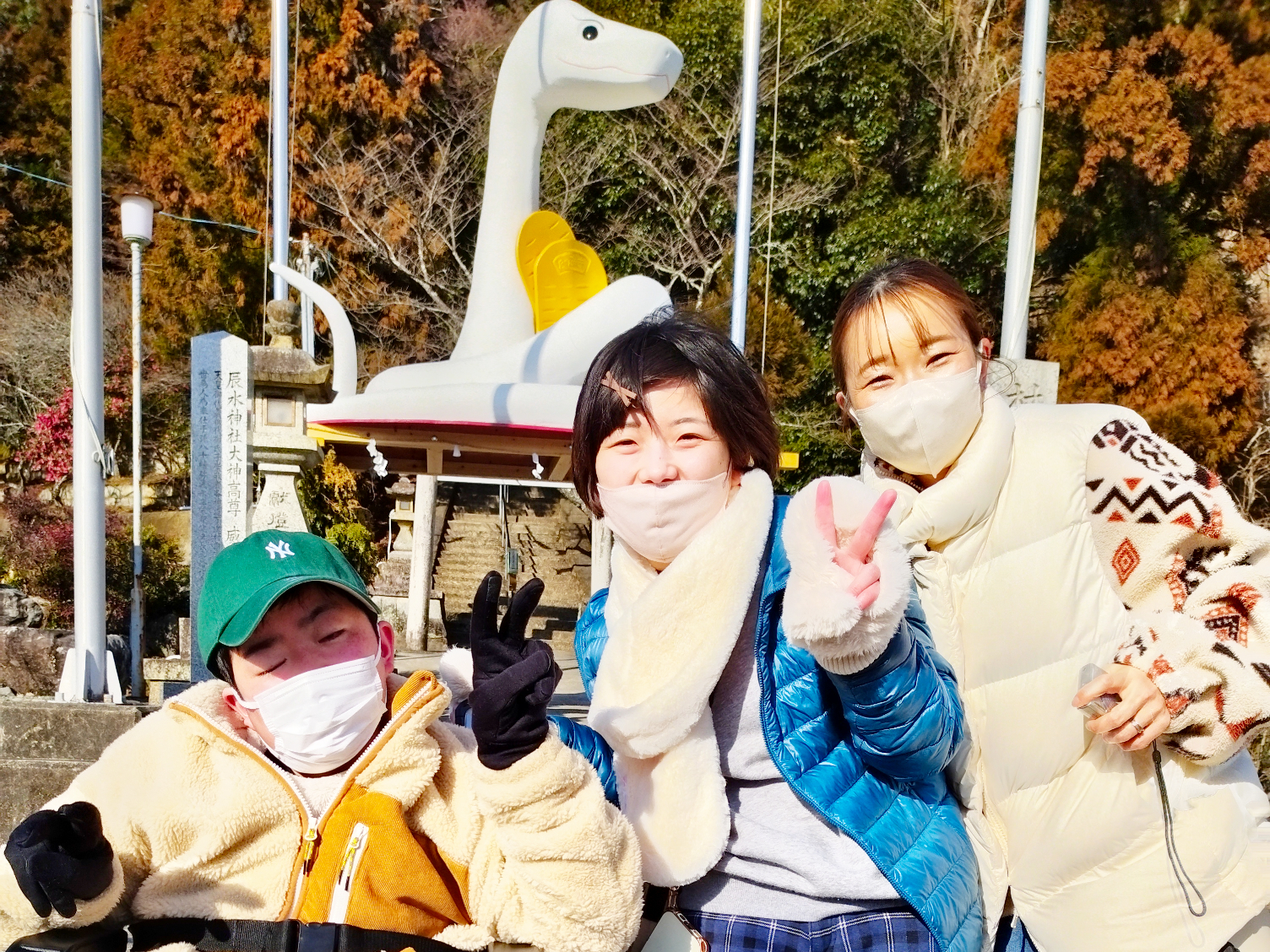 初詣辰水神社