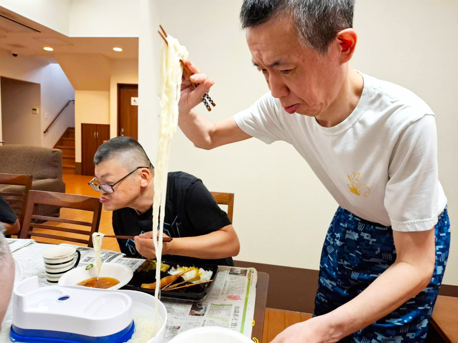 流しそうめん